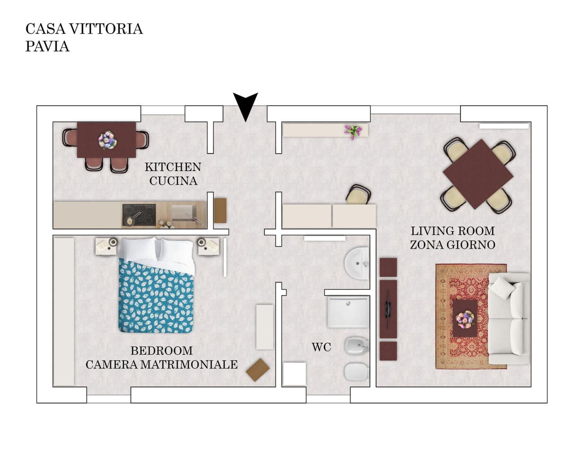 Апартаменти Italian Experience-Casa Vittoria Cava Manara Екстер'єр фото